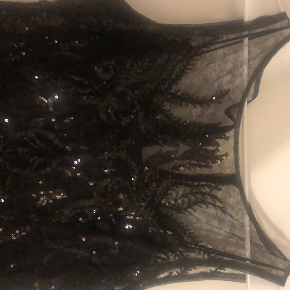 Black sequin dress - Picture 2 of 2
